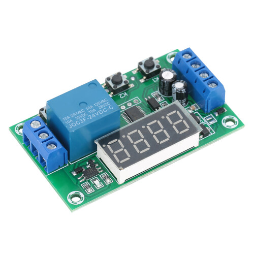 Relay Module One Channel Cycle Trigger Delay 24V 2