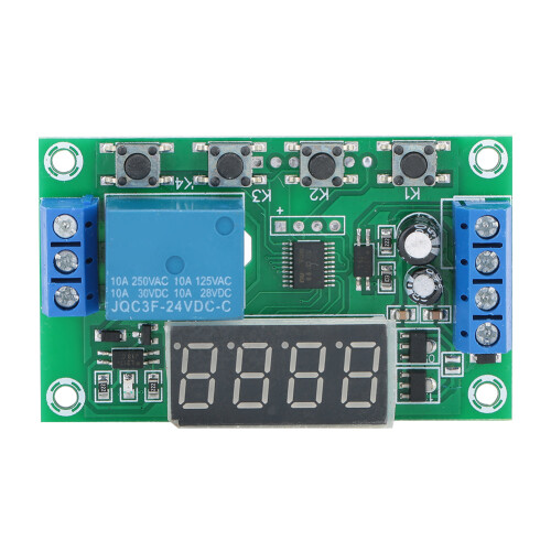 Relay Module One Channel Cycle Trigger Delay 24V 1