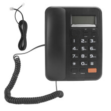 KXT2022CID Festnetztelefon mit Kabel, Schwarz
