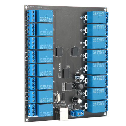 16-Kanal USB SPDT Relaismodul optokoppliert 2