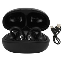 (Black) Kabellose Ohrclip-Kopfhörer Bluetooth 5.3 wasserdicht Noise-Cancelling