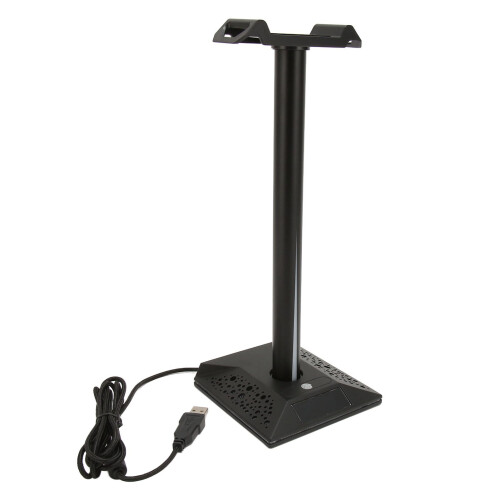 Kopfhörerständer USB RGB Gaming Schwarz 2