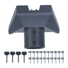 Satellite Pipe Adapter 1.25" to 2.0" 20pcs Clips