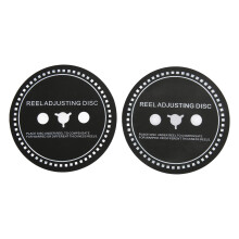 (1mm/0.039in) 2x Silikon-Reel-Adapter 0.9mm für Bandrekorder Schwarz