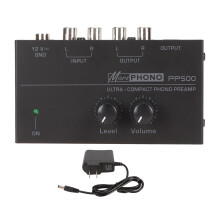 (EU Plug) Phono-Plattenspieler-Vorverstärker Low Noise US-Stecker