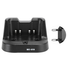 (Prise EU) Ladegerät BC213 für ICOM ICV88 ICF1000 ICF2000 EU-Stecker