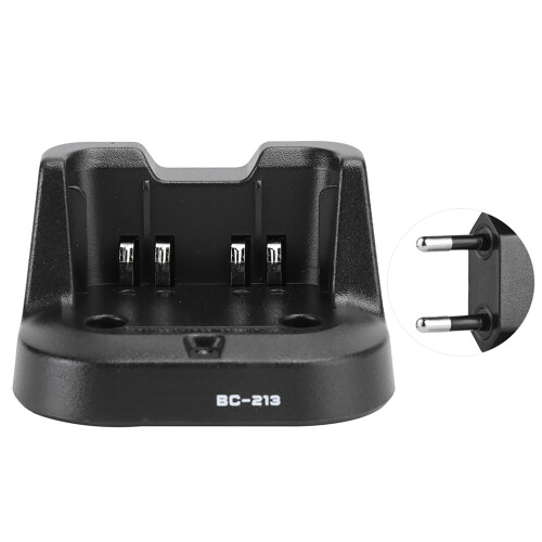 (Prise EU) Ladegerät BC213 für ICOM ICV88 ICF1000 ICF2000 EU-Stecker