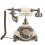 Antik-Bronze-Drehwahl-Telefon-Hörer 2