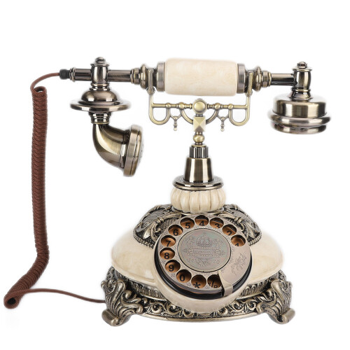 Antik-Bronze-Drehwahl-Telefon-Hörer 1
