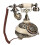 Antik-Bronze-Drehwahl-Telefon-Hörer 4