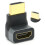 HD HDMI 270 Winkeladapter vergoldet 2
