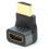 HD HDMI 270 Winkeladapter vergoldet 1
