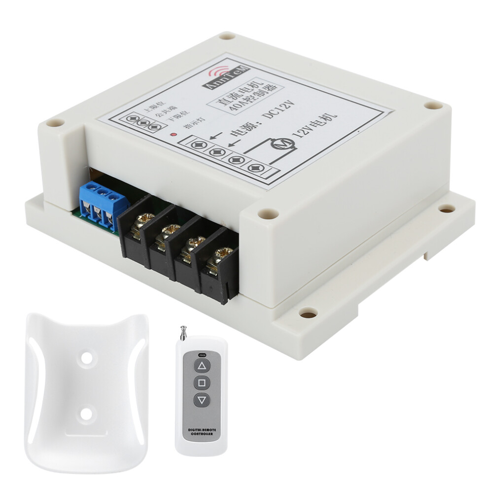 433Mhz Dc12v Transmitter Receiver Relay Motor Remote Switch 609610630425