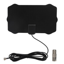 Indoor High Gain HD TV Antenne Signalempfänger Schwarz