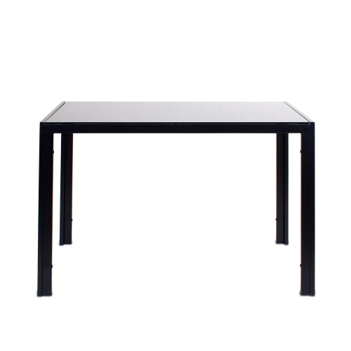 Joolihome Glass Dining Table, 120cm Kitchen Table