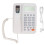 (White) KXT2029CID Corded Phone with Answering System LCD Display White 1