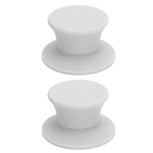 (White) 1 Paar NAB Hub Adapter 1/4" Optische Welle für Bandrecorder Weiß