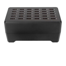 (US Plug) 30-Port USB-Ladestation 150W Schnellladegerät mit Smart-Erkennung