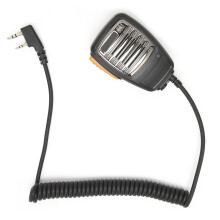 Baofeng UV-5R Walkie-Talkie mit Handmikrofon, Lautsprecher und Licht