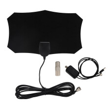 Indoor HD Digital-TV Antenne Verstärker High Gain Schwarz