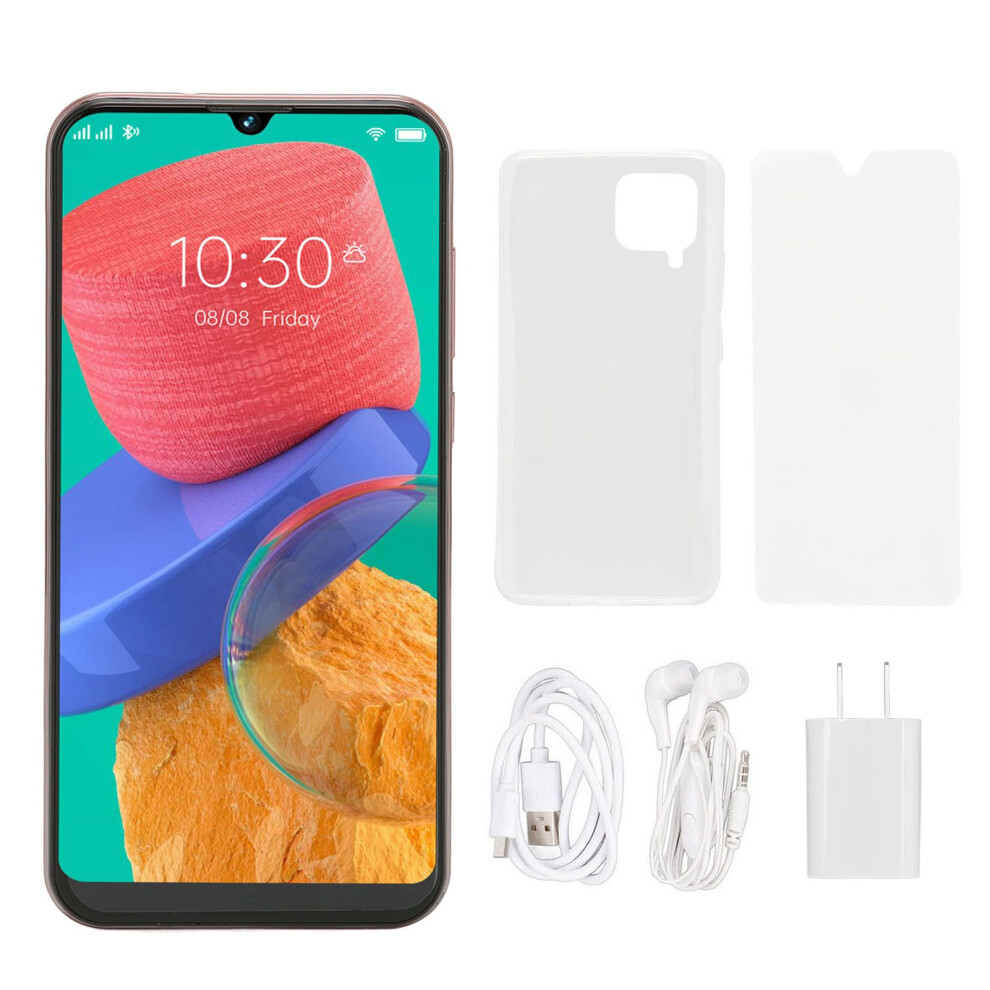 ( Us Plug) Unlocked Smartphone 6.53In Hd Android 11 4Gb 64Gb Face Unlock Us Gold 609610574422