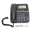 (Black) KXT2028CID Desktop Phone 4 Groups Fast Dial Black 1