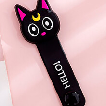 (Moon Cat) Cartoon Kabelwinder Silikon Moon Cat