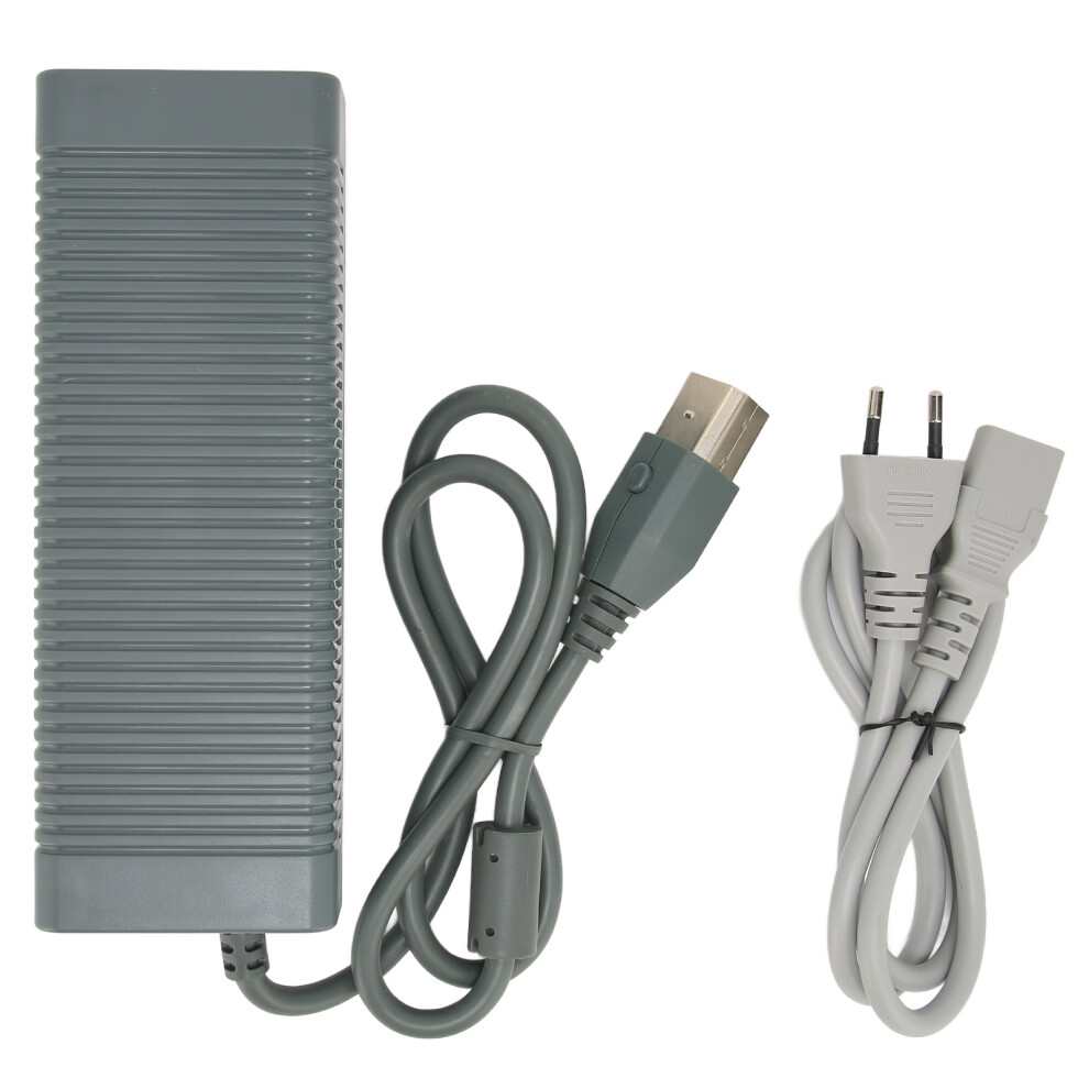 (UK Plug) Xbox 360 Power Adapter with Cable-image-OPC-PKVBWDZ-NEW