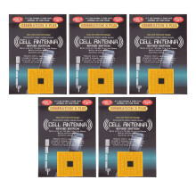 5PCs Phone Signal Booster Stickers Antenna for Outdoor Camping Tunnels