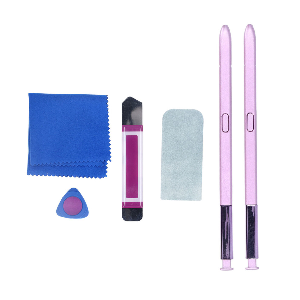 (Purple) 2Pcs Stylus Pen For Galaxy Note 9 Purple 609610519119
