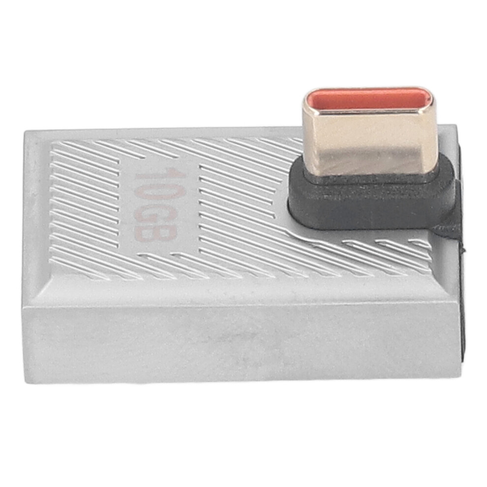 Usb Female To Usb-C Male Right Angle Adapter 10Gbps 120W 609610524915