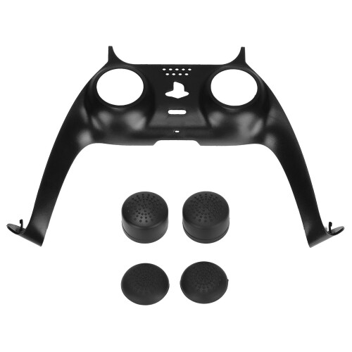 (Black) PS5 DualSense Controller Accessories Faceplate Thumb Stick Black