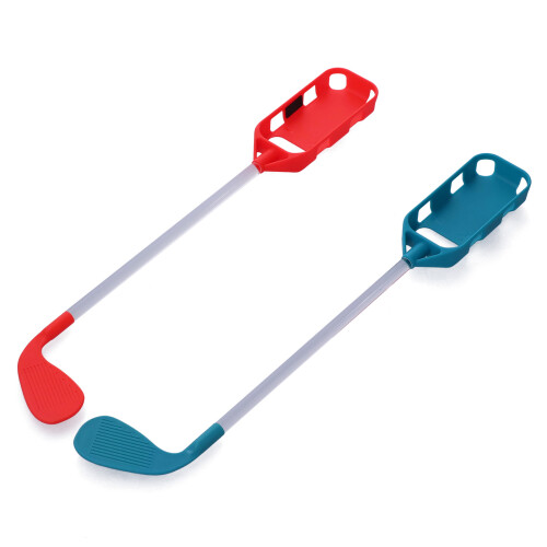 2 Pack Golf Clubs for Switch Game Controller Accessories 1