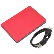 (2TB) 2,5 Zoll rote externe Festplatte 6Gbps USB3.0 500GB Alu
