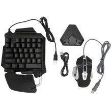 3x USB-Konverter für Tastatur & Maus Android/iOS