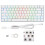 (Linear Action Switch) Mechanical Keyboard 82 Keys RGB Wireless 2.4G BT3.0 Type C 1800mAh 1