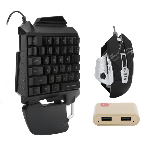 3x USB-Konverter für Tastatur & Maus Android/iOS 2