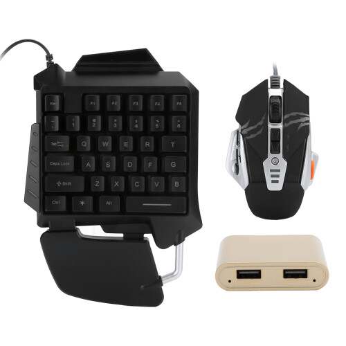3x USB-Konverter für Tastatur & Maus Android/iOS 1