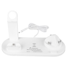 Kabelloses Ladegerät, 15W, 3-in-1, Schnellladestation
