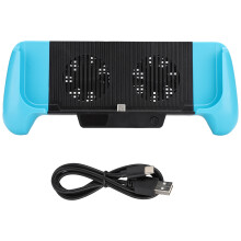 Handgriff-Ladestation mit Kühlventilator für Switch Lite