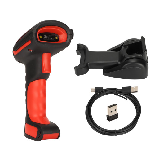 Bluetooth 2.4GHz 1D/2D Barcode-Scanner Handheld
