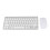 (Gold) 2.4G Wireless Keyboard Mouse Set 78 Keys USB Ergonomic Mute Silver 1