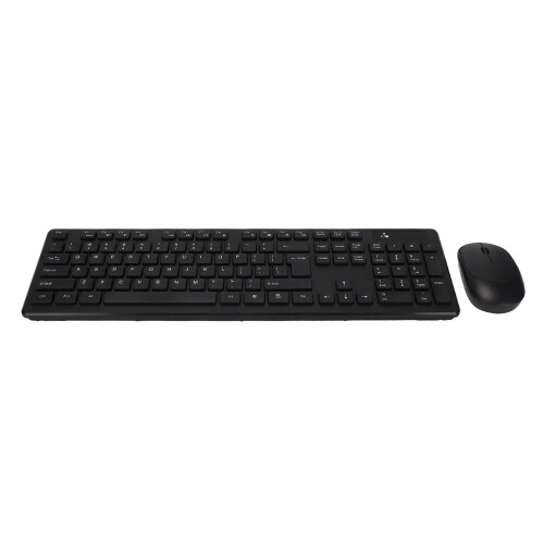 Wireless Keyboard Mouse Combo 2.4G Waterproof 104 Keys ABS 1600dpi 1