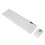 Wireless Keyboard Mouse Combo 2.4G Ultra Thin 1600dpi 78 Keys 4