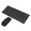 2.4G Wireless Keyboard Mouse Combo 78 Keys Ultra Thin Black 5