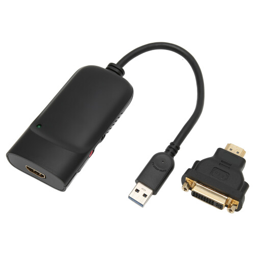 USB3.0 auf HDMI/VGA Adapter 2560x1440@50Hz DisplayLink