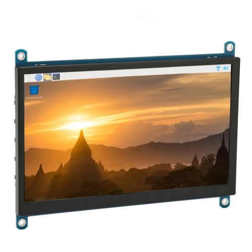 7 Inch Touch Screen IPS 1024x600 for Raspberry Pi 4 3 2 1 B B+ A+ 2