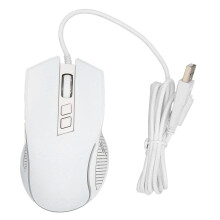 (Pink) Gaming Mouse USB2.0 4 DPI RGB Backlit Ergonomic Optical Laptop White