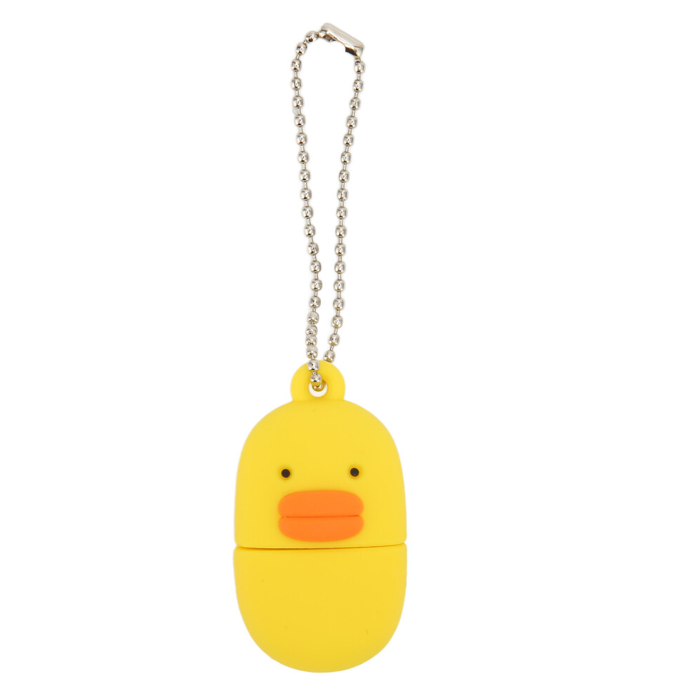 (Sausage Duck 32Gb) Usb Flash Drive Anti Electromagnetic Interference 16Gb Duck Yellow 609610576662