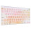 Universal PVC Keyboard Stickers for IOS Computer A1466 A1278 A1298 5